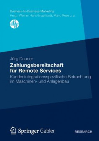 Книга Zahlungsbereitschaft fur Remote Services Jörg Dauner