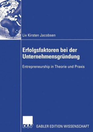 Libro Erfolgsfaktoren Bei Der Unternehmensgrundung Liv K. Jacobsen