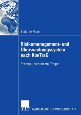 Book Risikomanagement- Und UEberwachungssystem Nach Kontrag Stefanie Fiege