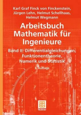 Carte Differentialgleichungen, Funktionentheorie, Numerik und Statistik Karl Finck von Finckenstein