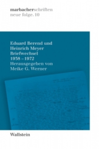 Książka Briefwechsel 1938-1972 Eduard Berend