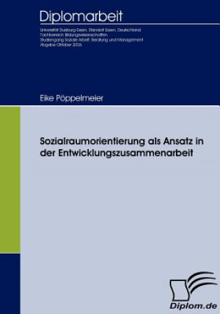 Könyv Sozialraumorientierung als Ansatz in der Entwicklungszusammenarbeit Eike Pöppelmeier