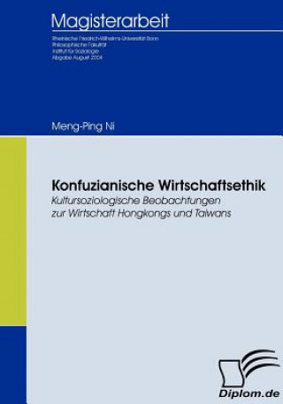 Książka Konfuzianische Wirtschaftsethik Meng-Ping Ni