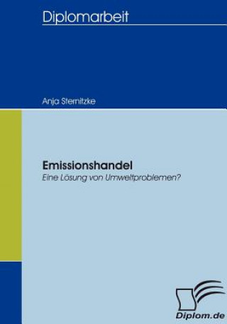 Kniha Emissionshandel Anja Sternitzke