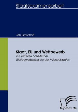 Kniha Staat, EU und Wettbewerb Jan Groschoff