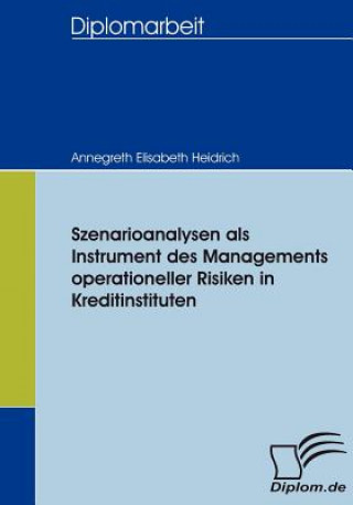 Book Szenarioanalysen als Instrument des Managements operationeller Risiken in Kreditinstituten Annegreth Heidrich