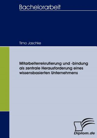 Carte Mitarbeiterrekrutierung und -bindung als zentrale Herausforderung eines wissensbasierten Unternehmens Timo Jaschke