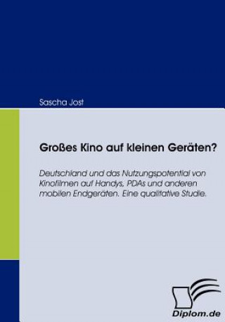 Buch Grosses Kino auf kleinen Geraten? Sascha Jost