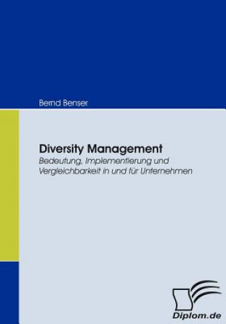 Kniha Diversity Management Bernd Benser