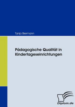 Carte Padagogische Qualitat in Kindertageseinrichtungen Tanja Biermann