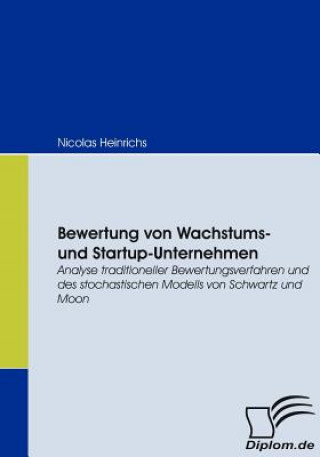 Книга Bewertung von Wachstums- und Startup-Unternehmen Nicolas Heinrichs