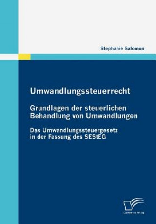 Kniha Umwandlungssteuerrecht Stephanie Salomon