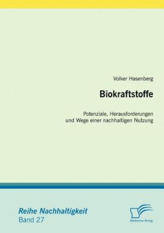 Kniha Biokraftstoffe Volker Hasenberg