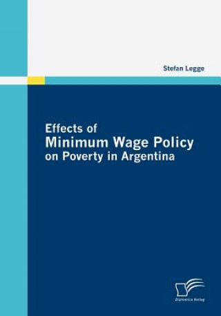 Könyv Effects of Minimum Wage Policy on Poverty in Argentina Stefan Legge