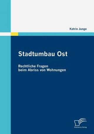 Book Stadtumbau Ost Katrin Junge