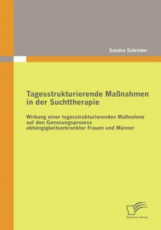 Könyv Tagesstrukturierende Massnahmen in der Suchttherapie Sandra Schröder