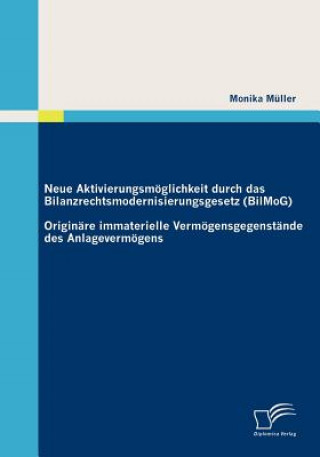 Kniha Neue Aktivierungsmoeglichkeit durch das Bilanzrechtsmodernisierungsgesetz (BilMoG) Monika Müller