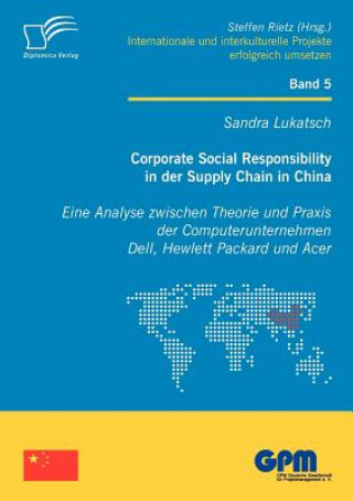 Buch Corporate Social Responsibility in Der Supply Chain in China Sandra Lukatsch