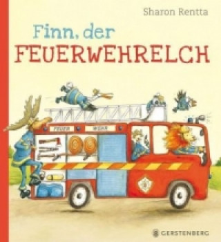 Kniha Finn, der Feuerwehrelch Sharon Rentta