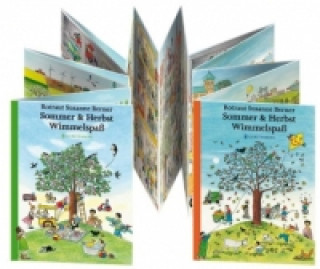 Knjiga Sommer & Herbst Wimmelspaß Rotraut S. Berner