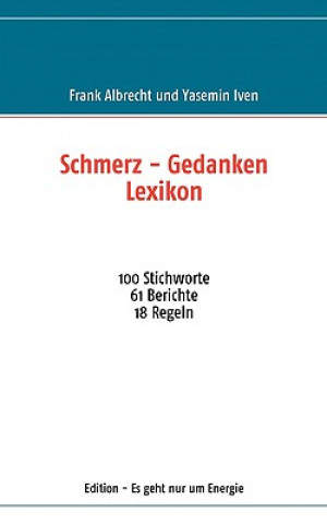 Książka Schmerz - Gedanken Lexikon Frank Albrecht