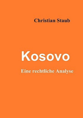 Kniha Kosovo Christian Staub