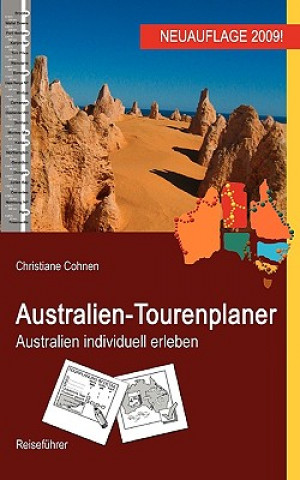 Carte Australien-Tourenplaner Christiane Cohnen