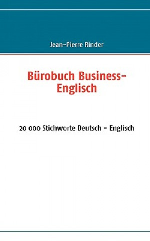 Carte Burobuch Business-Englisch Jean-Pierre Rinder