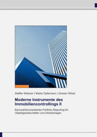 Kniha Moderne Instrumente des Immobiliencontrollings II Steffen Metzner