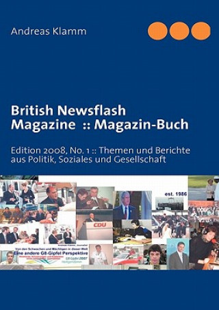 Kniha British Newsflash Magazine Andreas Klamm