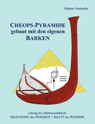 Carte CHEOPS-PYRAMIDE gebaut mit den eigenen BARKEN Helmar Neubacher