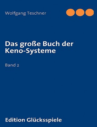 Carte grosse Buch der Keno-Systeme Wolfgang Teschner