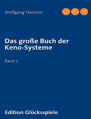 Buch grosse Buch der Keno-Systeme Wolfgang Teschner