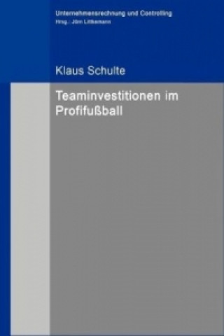 Buch Teaminvestitionen im Profifußball Klaus Schulte