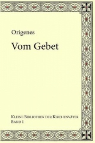 Carte Origenes: Vom Gebet Paul Koetschau