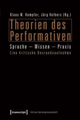 Boek Theorien des Performativen Klaus W. Hempfer