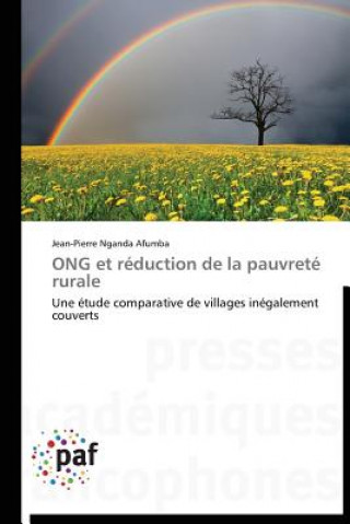 Book Ong Et Reduction de la Pauvrete Rurale Jean-Pierre Nganda Afumba