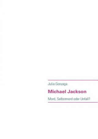 Livre Michael Jackson Julia Gonzaga