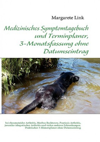 Könyv Medizinisches Symptomtagebuch und Terminplaner, 3-Monatsfassung ohne Datumseintrag Margarete Link