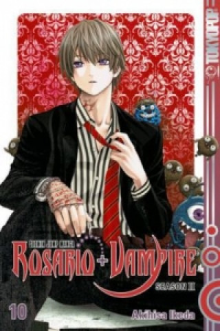 Könyv Rosario + Vampire Season II. Bd.10 Akihisa Ikeda
