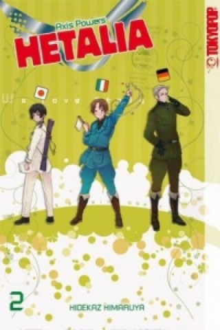 Kniha Hetalia Axis Powers 02 Hidekaz Himaruya