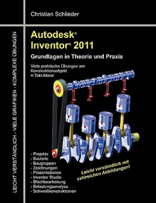 Kniha Autodesk Inventor 2011 Christian Schlieder