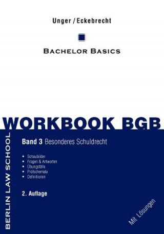 Livre Workbook BGB Band III Werner Unger