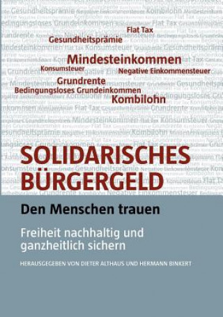 Carte Solidarisches Burgergeld - den Menschen trauen Götz W. Werner