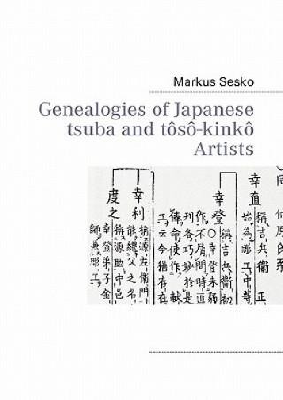 Kniha Genealogies of Japanese tsuba and toso-kinko Artists Markus Sesko
