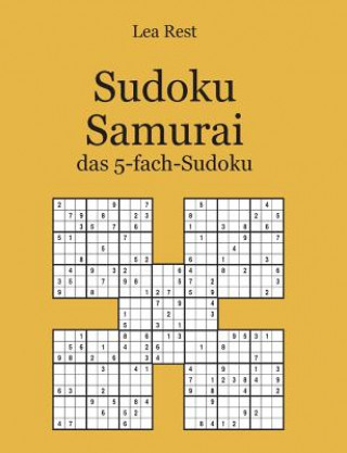Kniha Sudoku Samurai Lea Rest