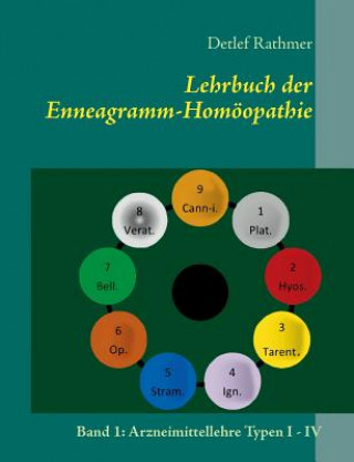 Kniha Lehrbuch der Enneagramm-Homoeopathie Detlef Rathmer