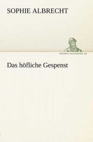 Carte Hofliche Gespenst Sophie Albrecht