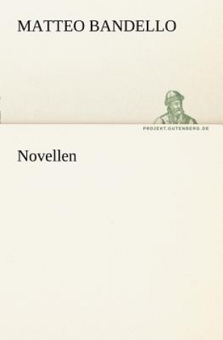 Książka Novellen Matteo Bandello