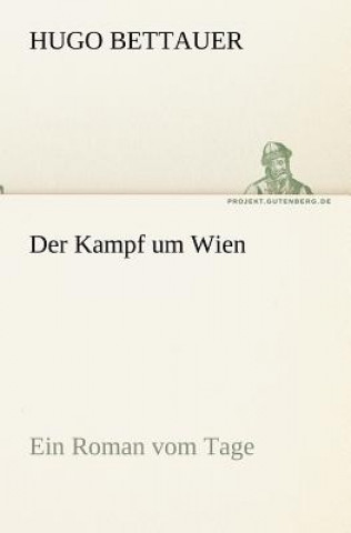 Carte Kampf Um Wien Hugo Bettauer